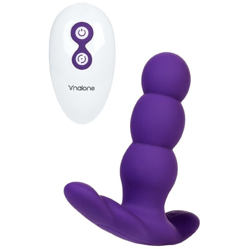 Nalone Pearl - Massaggiatore con telecomando, colore lilla