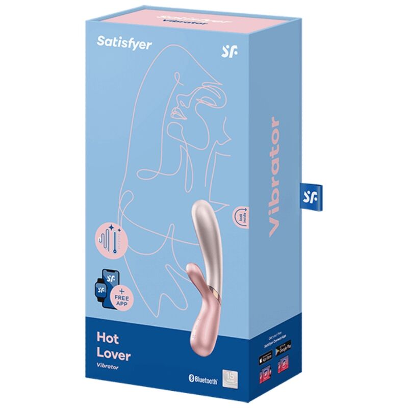 Satisfyer Hot Lover - Massaggiatore rotante - nella confezione