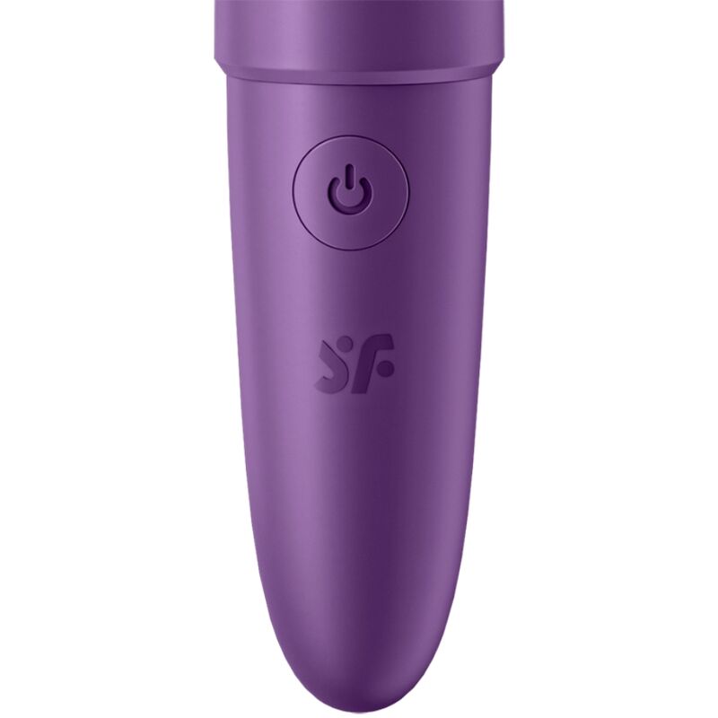 Satisfyer Ultra Power Bullet 6 - Mini massaggiatore, colore viola - vista laterale