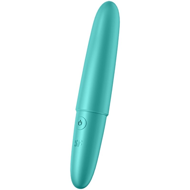 Satisfyer Ultra Power Bullet 6 - Mini massaggiatore, colore turchese
