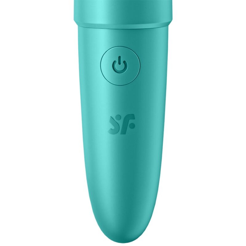 Satisfyer Ultra Power Bullet 6 - Mini massaggiatore, colore turchese - vista laterale