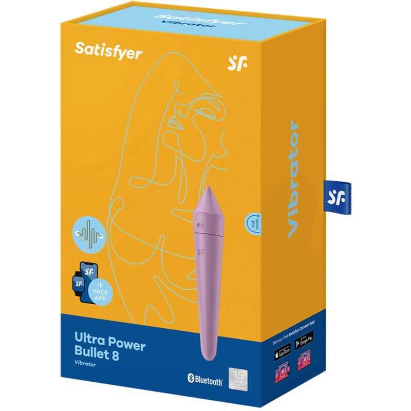 Satisfyer Ultra Power Bullet 8 - Massaggiatore con app - dettaglio