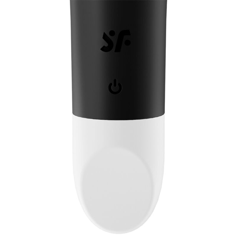 Satisfyer Ultra Power Bullet 2 - Mini massaggiatore, colore nero - vista laterale