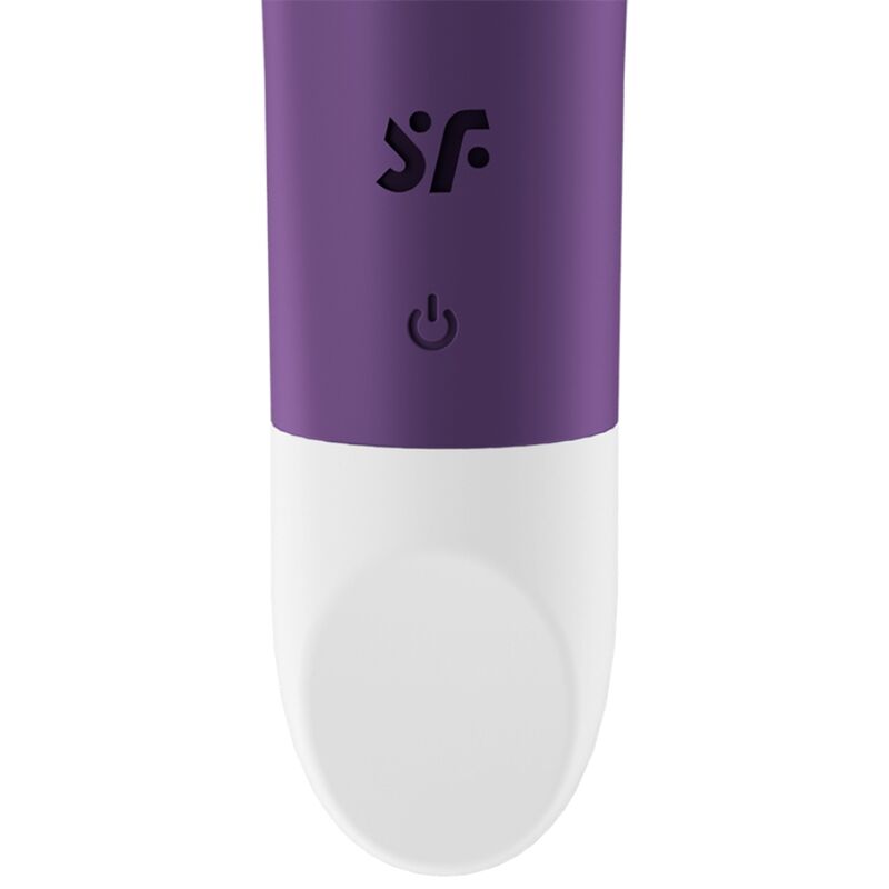 Satisfyer Ultra Power Bullet 2 - Mini massaggiatore, colore viola - vista laterale