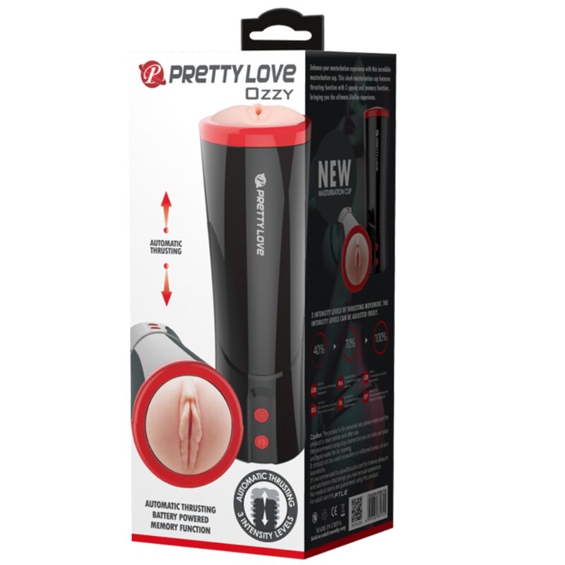 Pretty Love Ozzy - Dispositivo per uomo - in mano per le dimensioni