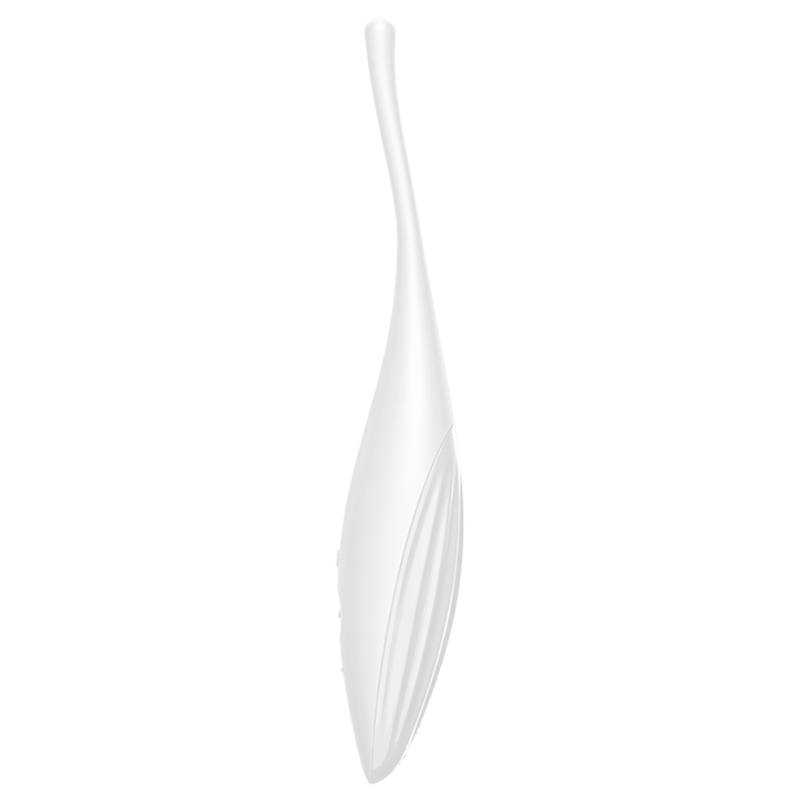Satisfyer Twirling Joy Clit Tip - Massaggiatore con app - vista laterale