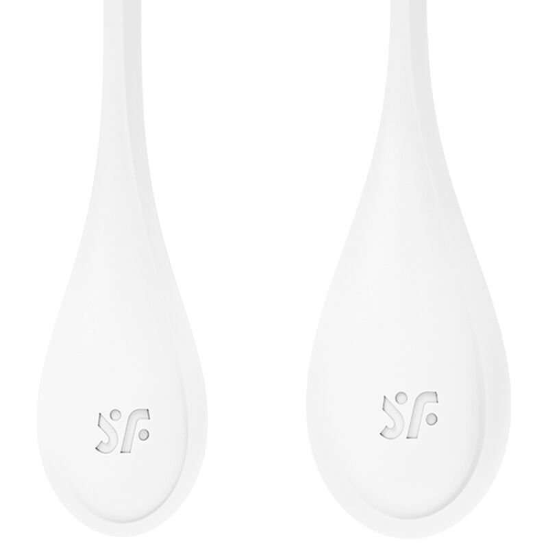 Satisfyer Allenamento Yoni Power 1 - Palline Kegel, colore bianco - dettaglio