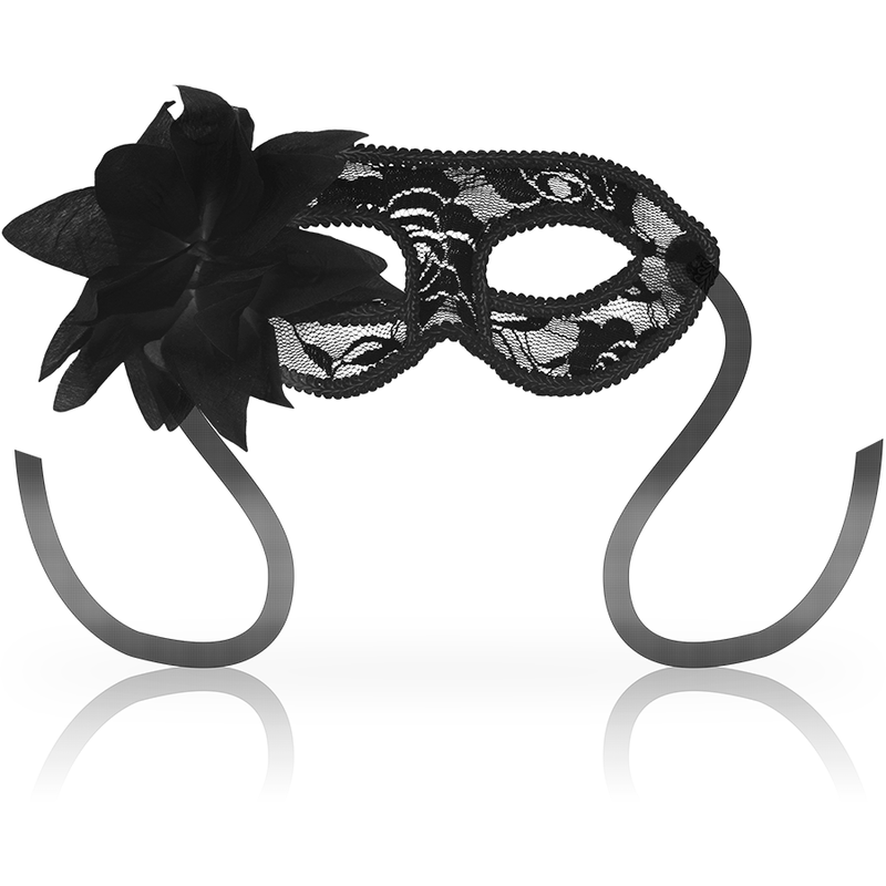 Ohmama Maschere Maschere - Accessorio intimo, colore nero fiori