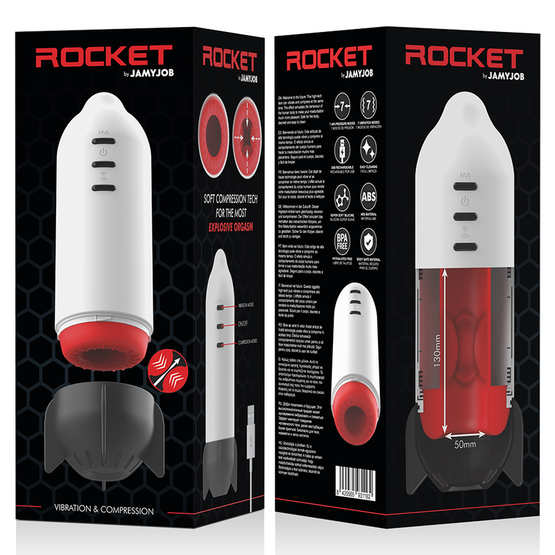 Jamyjob Rocket Tecnologia - Dispositivo per uomo - nella confezione