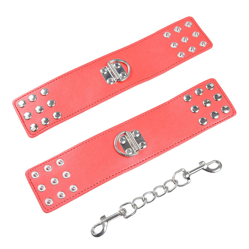 Ohmama Fetish Manette Rosse - Accessorio intimo - nella confezione
