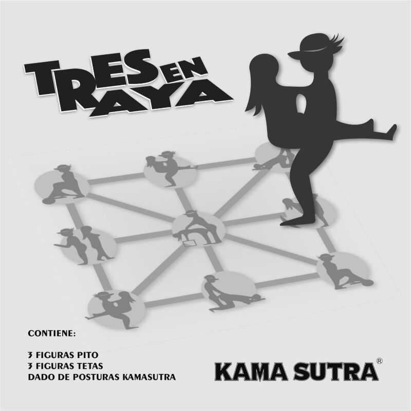 Diablo Picante Kamasutra Tic Tac Toe - Gioco per la coppia - vista laterale