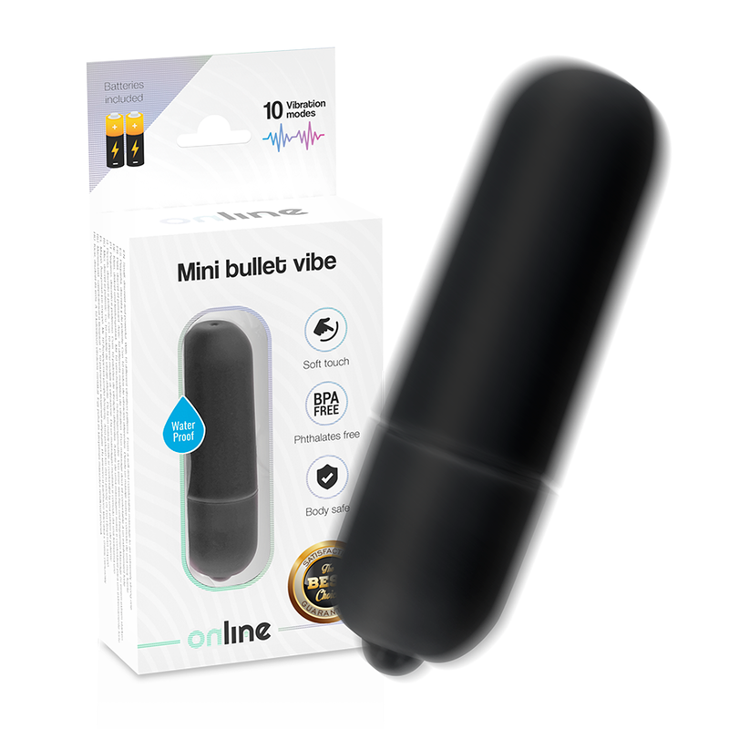 Online Proiettore - Mini massaggiatore, colore nero