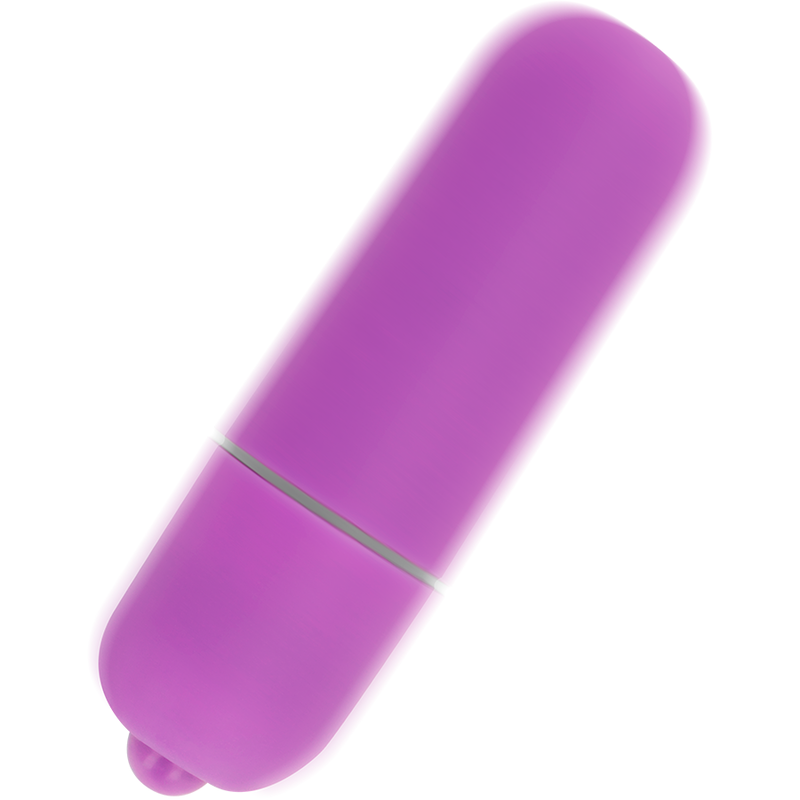 Online Proiettore - Mini massaggiatore, colore lilla - vista laterale