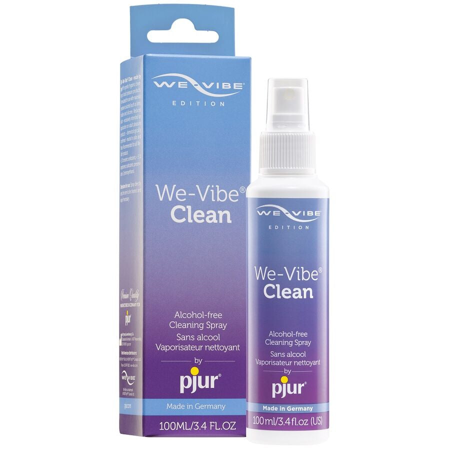 Pjur WE Vibe 100 ml - Detergente per toy intimi, kit da 3
