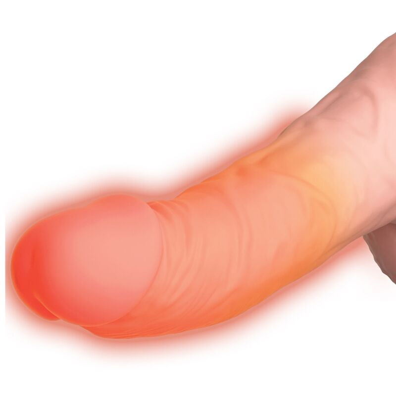 King Cock Plus Tripla Minaccia Pelle Chiara - Accessorio intimo - dettaglio