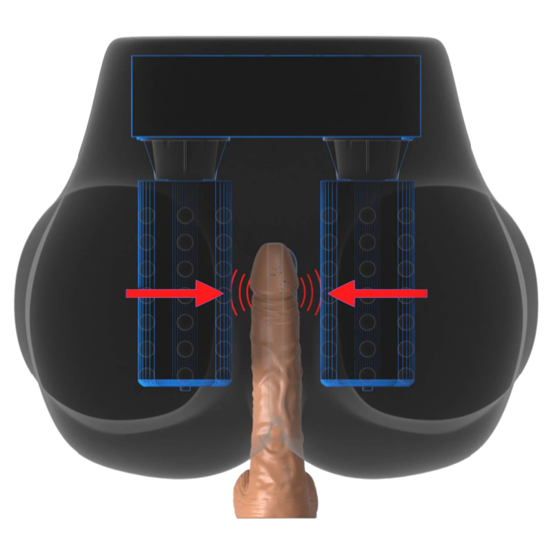 Pdx Elite Milk ME Silly Mega - Dispositivo per uomo - in mano per le dimensioni