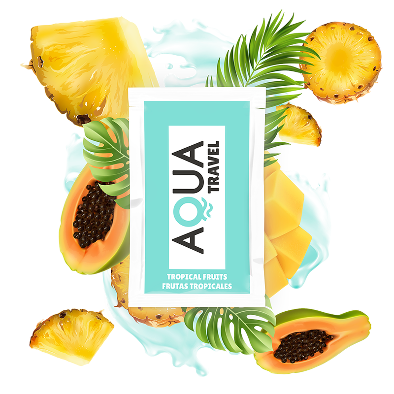Aqua Travel Tropicale 6 ml - Lubrificante, kit da 3