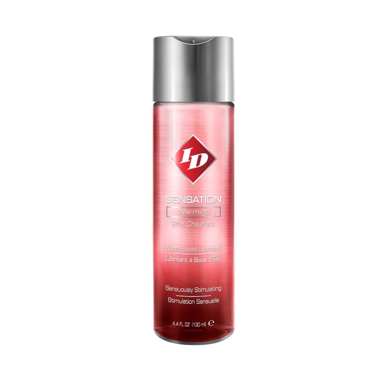 Id Sensation Warming Lube 130 ml - Lubrificante, kit da 3