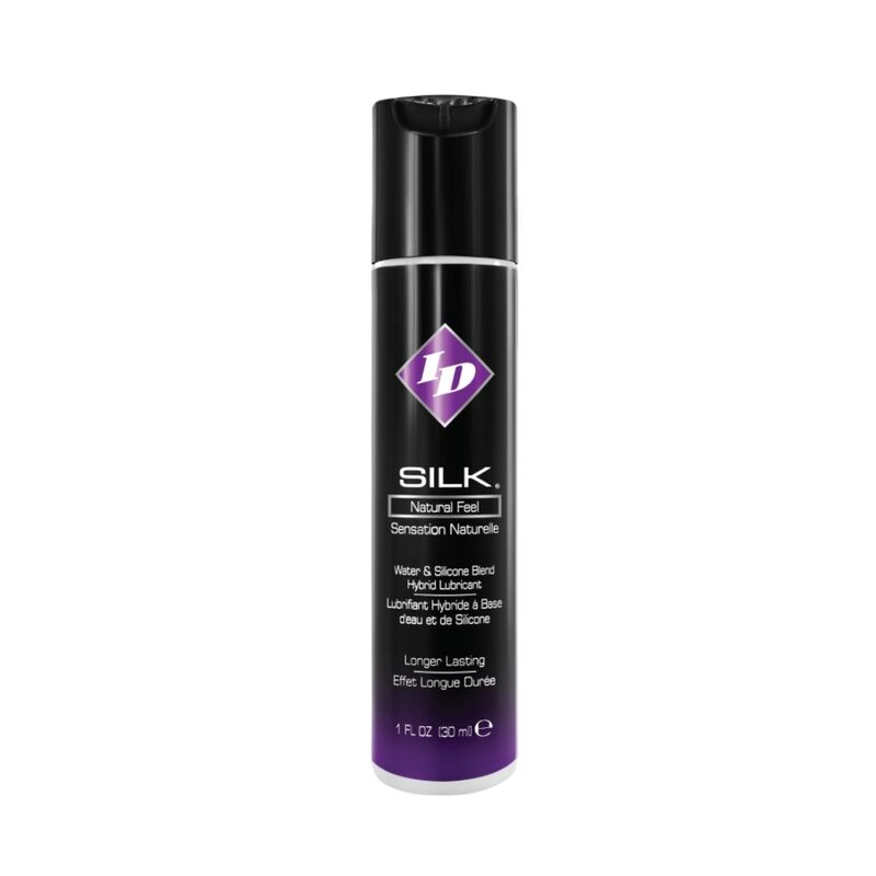 Id Silk Natural Feel 30 ml - Lubrificante, kit da 3