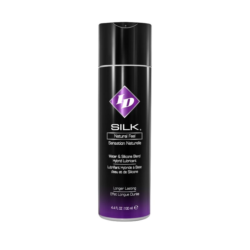 Id Silk Natural Feel 130 ml - Lubrificante, kit da 3