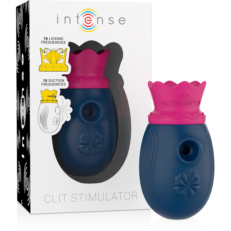 Intense 10 Modalità - Massaggiatore ad aria pulsata, colore blu