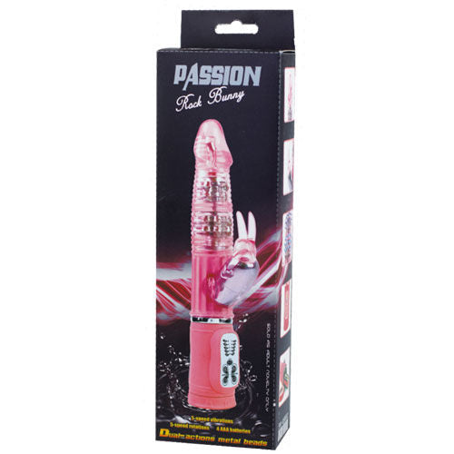 Baile Passion Rock Coniglietto Rampante 10F 27 CM - Massaggiatore rotante - in mano per le dimensioni