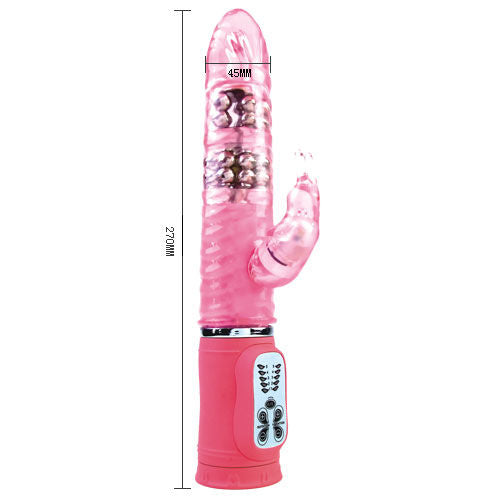 Baile Simpatico Coniglietto Passione Rampante 10F 27 CM - Massaggiatore rotante