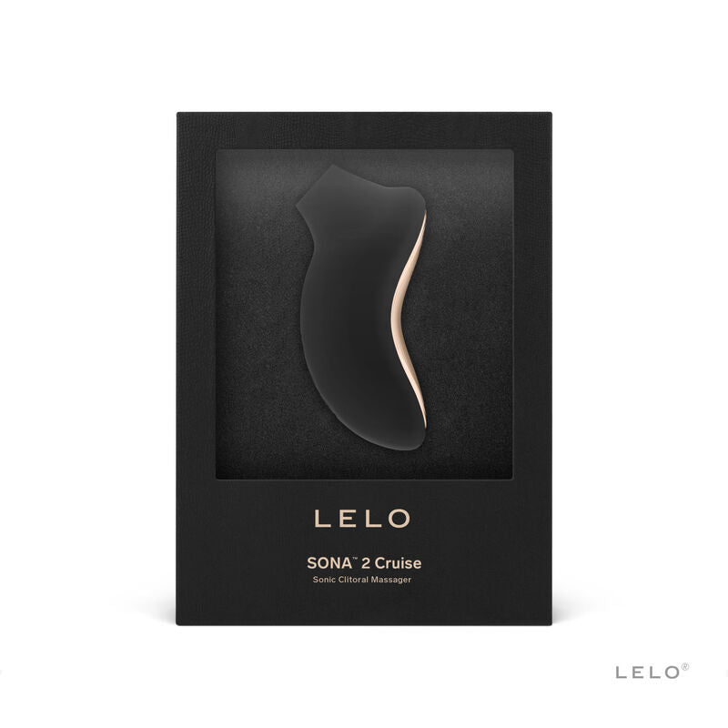 LELO Sona 2 - Massaggiatore ad aria pulsata, colore nero - dettaglio