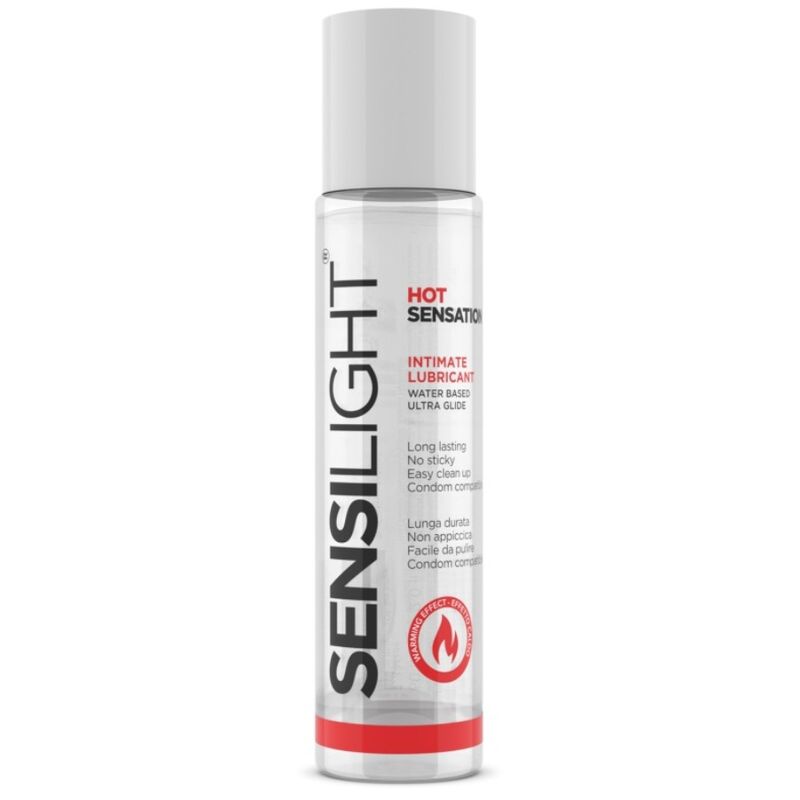 Intimateline Effetto Calore Sensilight Hot 60 ml - Lubrificante, kit da 3