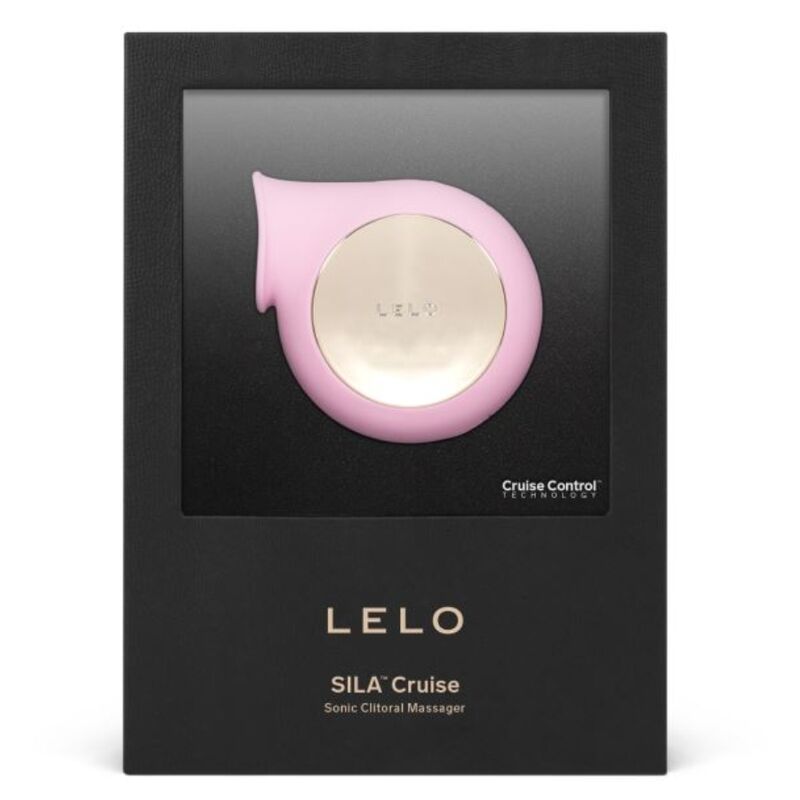 LELO Cruise Sila - Massaggiatore ad aria pulsata, colore rosa - vista laterale