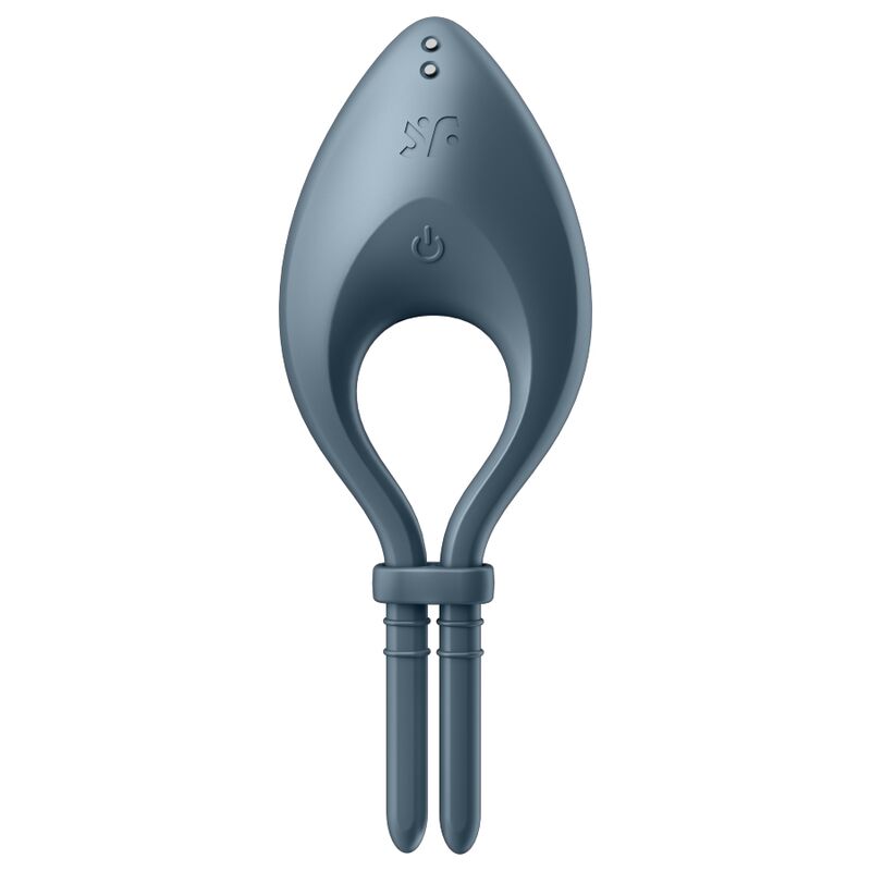 Satisfyer Bullseye Ring - Anello per uomo, colore grigio - vista laterale