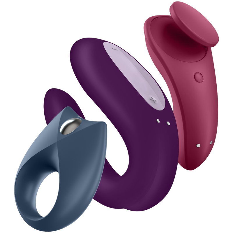 Satisfyer Box Partner 3 - Massaggiatore con telecomando
