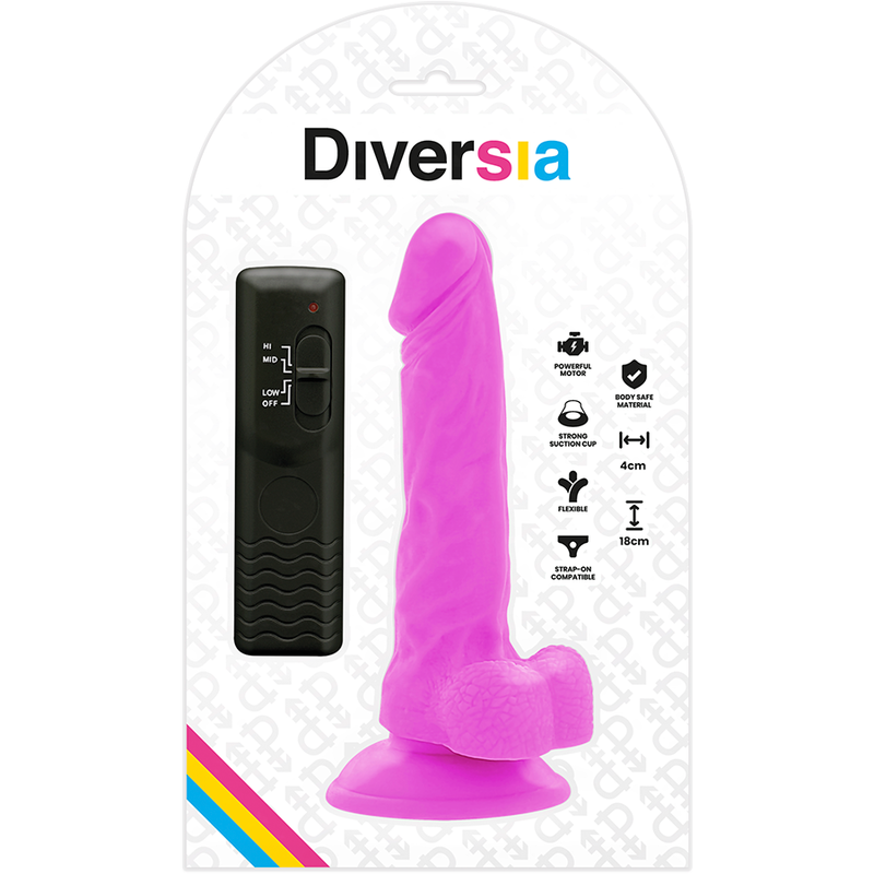 Diversia Flessibile - Accessorio intimo, colore viola 18 4 - retro
