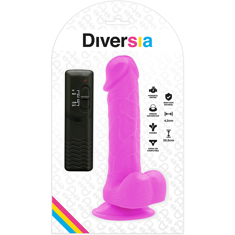 Diversia Flessibile - Accessorio intimo, colore viola 20.5 4.2 - vista frontale