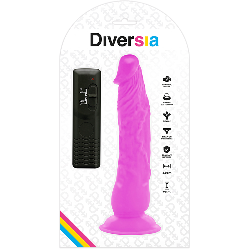Diversia Flessibile - Accessorio intimo, colore viola 21 4.9 - vista frontale