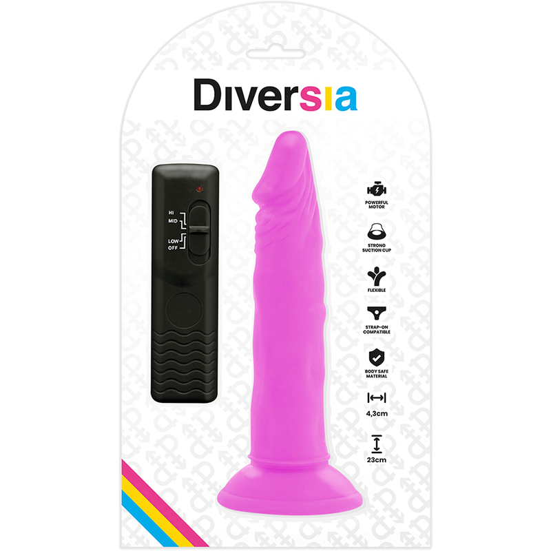 Diversia Flessibile - Accessorio intimo, colore viola 23 4.3 - vista frontale