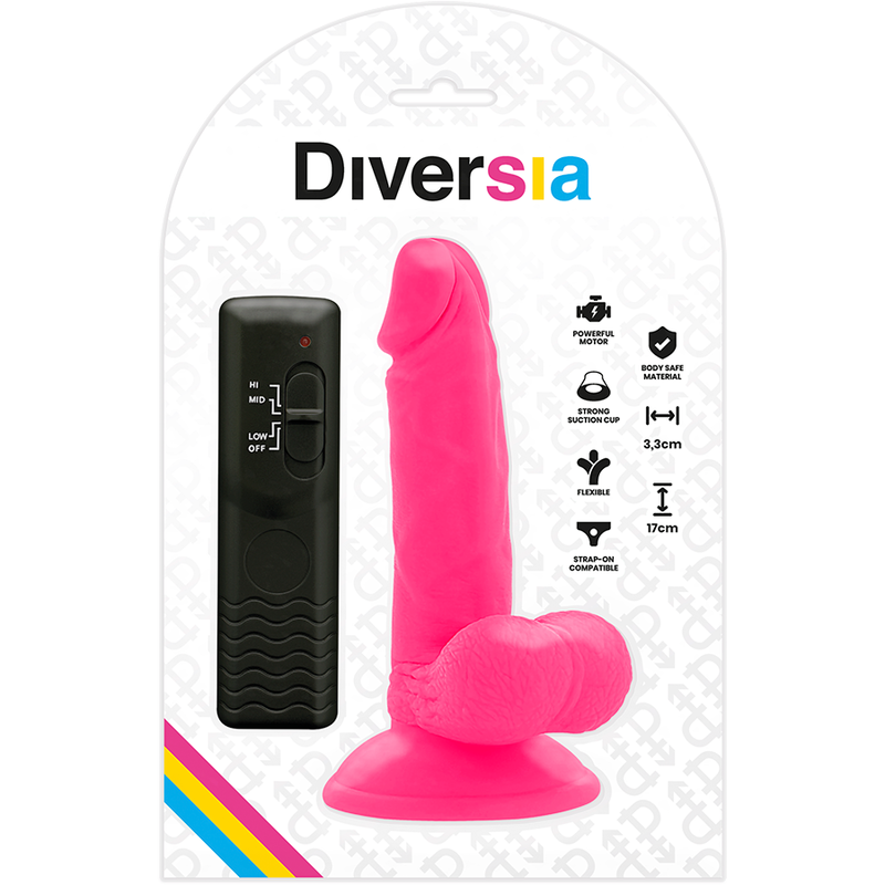 Diversia Flessibile - Accessorio intimo, colore rosa 17 3.3 - vista frontale