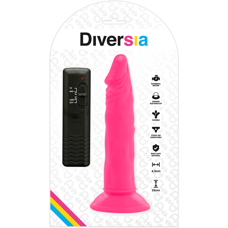 Diversia Flessibile - Accessorio intimo, colore rosa 23 4.3 - vista frontale