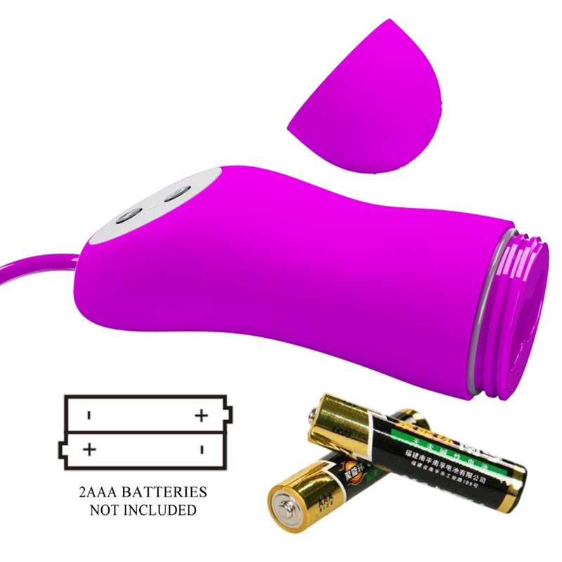 Pretty Love Ventosa - Massaggiatore con telecomando, colore standard - nella confezione