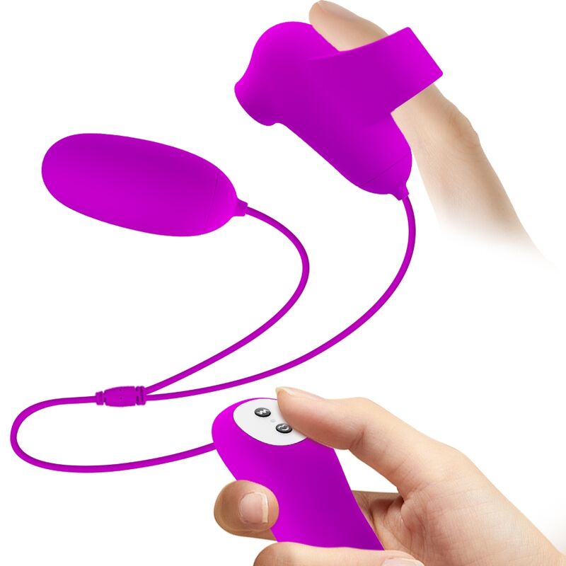 Pretty Love Ventosa - Massaggiatore con telecomando, colore standard - dettaglio