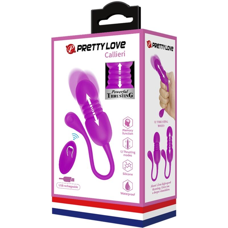 Pretty Love Ovulo - Ovetto massaggiante, colore standard - nella confezione