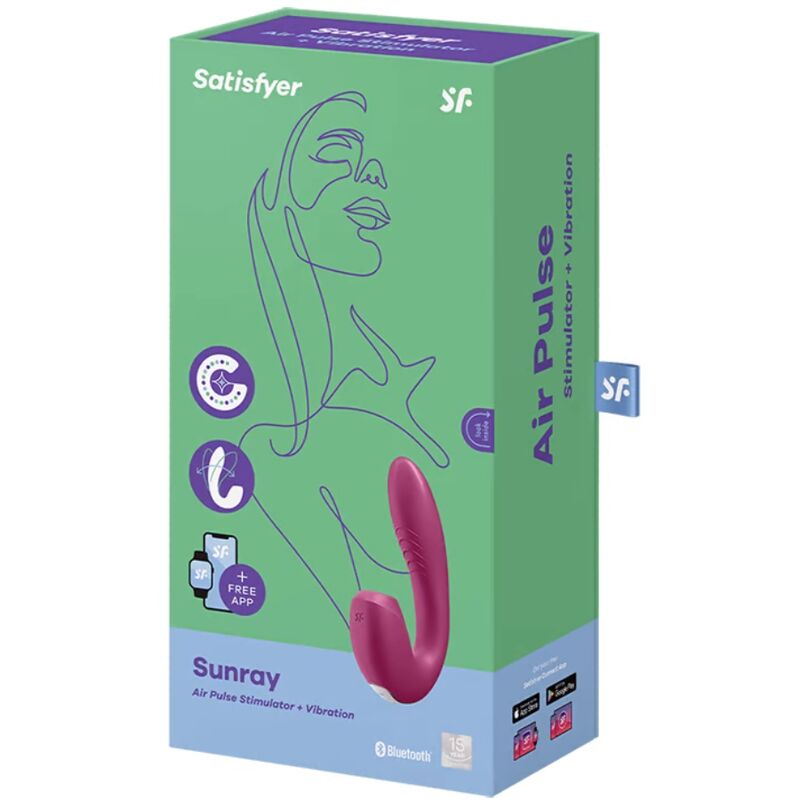 Satisfyer Sunray - Massaggiatore con app - dettaglio