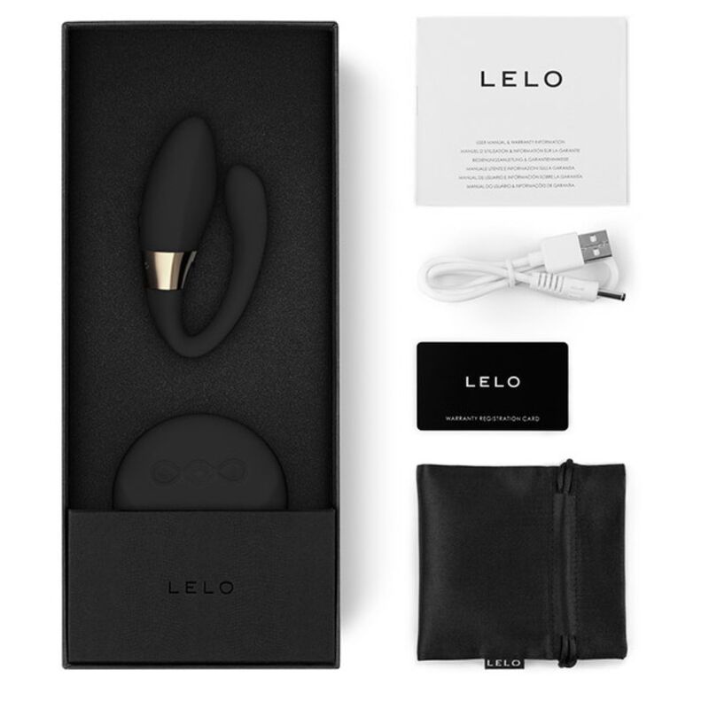 LELO Tiani Duo - Massaggiatore, colore nero - nella confezione
