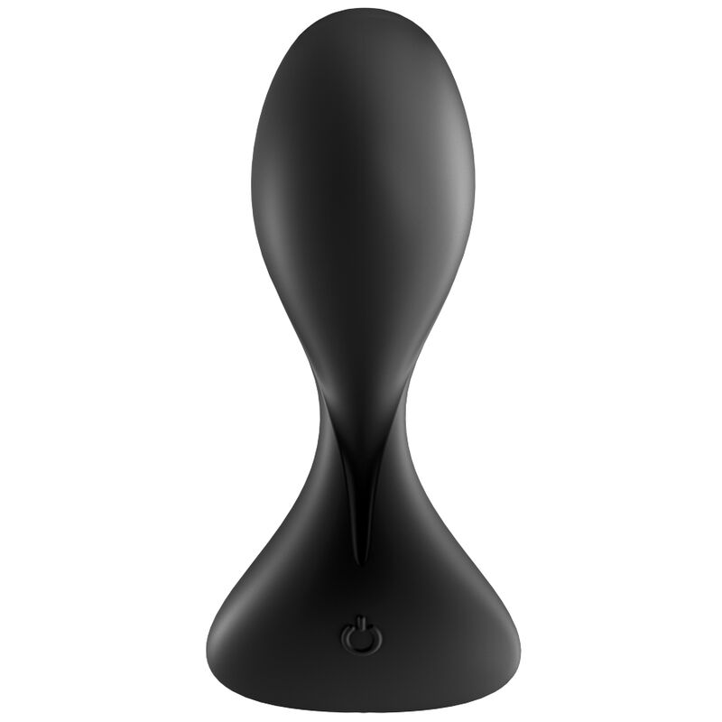 Satisfyer Trendsetter Spina - Massaggiatore con app, colore nero - vista laterale