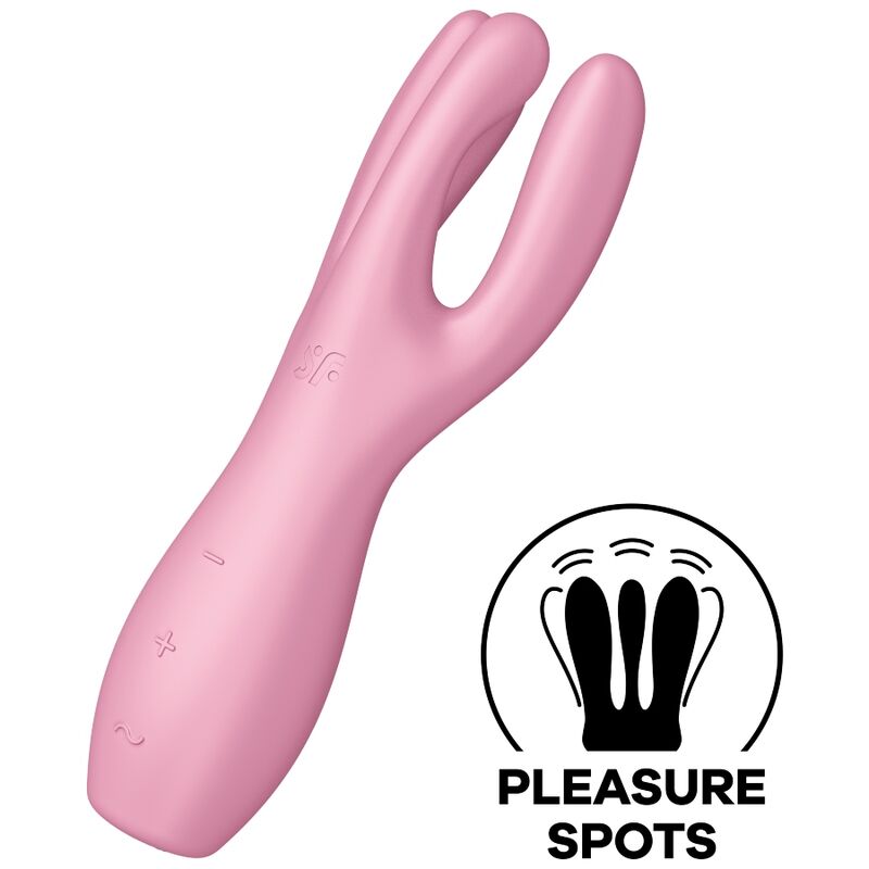 Satisfyer Threesome 3 - Massaggiatore esterno - vista laterale