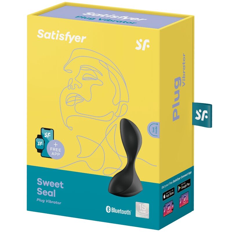 Satisfyer Tappo - Massaggiatore con app - nella confezione