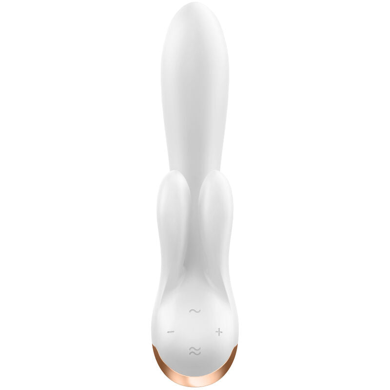 Satisfyer Flex - Massaggiatore con app, colore bianco - dettaglio