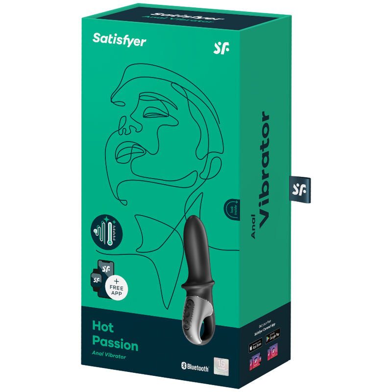 Satisfyer Hot Passion - Massaggiatore con app - nella confezione