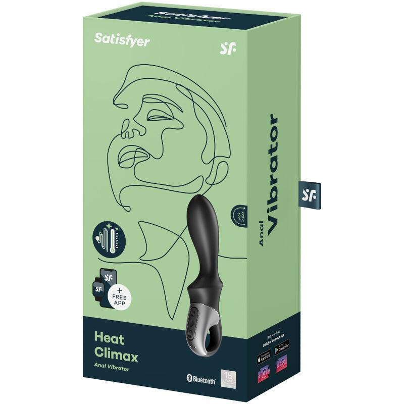 Satisfyer Heat - Massaggiatore con app - nella confezione