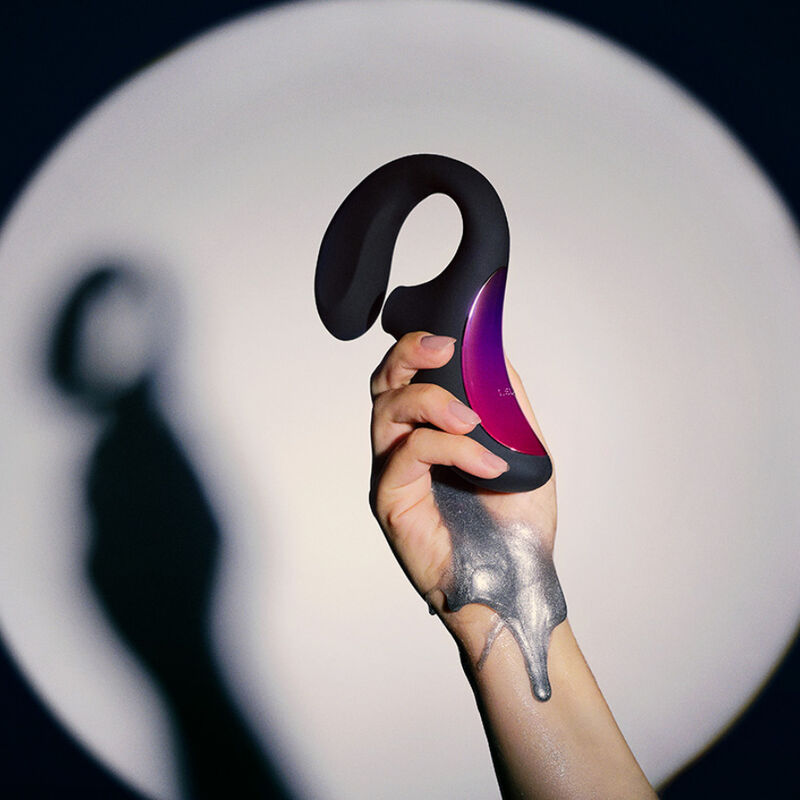LELO Enigma Cruise - Massaggiatore ad aria pulsata, colore nero - retro